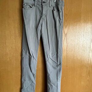 American Eagle Pants Mens 30x34 Gray Straight legged Flex